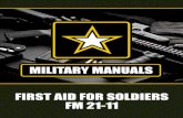 US Army First Aid for Soldiers FM 21-11