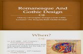 Romanesque and Gothic Design