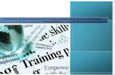 Training & Development Creates Skilled & Knowledgeable Workforce