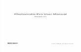 Photo Matix Pro 41 Manual