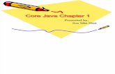 Core Java Chp 1