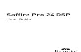 Saffire Pro 24 DSP User Guide