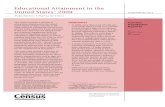 Educational Attainment United States Report