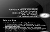 Introducing the Africa Board for Coaching Consulting and Coaching Psychology