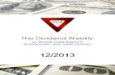 Dividend Weekly 12_13