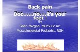 Back pain Doc……no,…it’s your