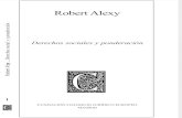 Derechos sociales y ponderación (Robert Alexy)