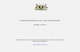 Performance of Uganda Economy Report June 2012