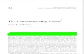 J. Coleman. the Conventionality Thesis