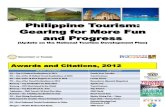 Philippine Tourism: Gearing for More Fun and Progress (Update on the National Tourism Development Plan)