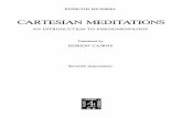 Cartesian Meditations- An Intro to Phenomenology- Edmund Husserl