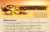 Micronutrients 2008