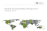 Global Sustainability Perspective October 2012