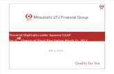 02-10-13 Mufg Results Q3