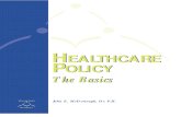 Healthcare Policy - The Basics