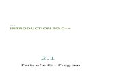 Chapter 2 Introdinto c++uction to c++