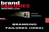 Branding failures
