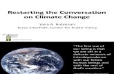Restarting The Conversation on Climate Change