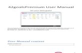 42Goals Premium User Manual