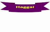 Haggai 21 Displeasure of God -2 Rebuke