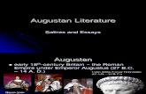 Augustan Literature. Satires and Essays