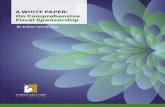 White Paper on Comprehensive Fiscal Sponsorship