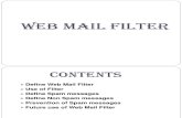 Web mail Filter