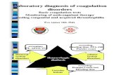 Laboratory diagnosis of coagulation  disorders