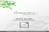 Libre Office 3.5 Math Guide