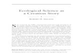 Ecological science and creation scholarly article