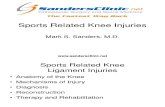 Sports Related Knee Injuries