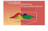 Pattern classification manual