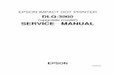 Epson DLQ-3000 (Upgrade Model) Service Manual