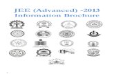 JEE Adv 2013 Information Brochure