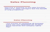 5 - Sales Planning