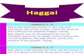 Haggai 2.-5 Encouragement of God