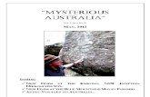 Mysterious Australia Newsletter - May 2012