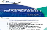 Council MPAC Assessment 2012 Briefing