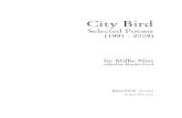 City Bird- Selected Poems (1991 - 2009) by Millie Niss by Martha Deed Book Preview