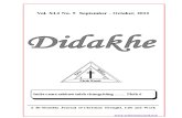 Didakhe - September_October, 2012