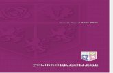 Pembroke College Annual Report 2007-08
