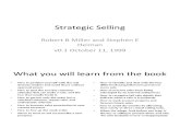 Strategic Selling Review 19991011