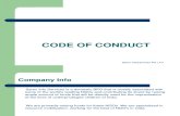 Code of Conduct of Syrex I nfo Services(I) Pvt.Ltd