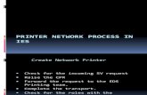 Printer Network Process in IES
