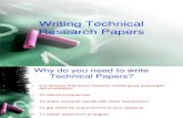 Writing Tech. Research Paper