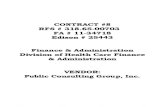 Contract 8, Public Consulting Group, Tennessee Dept Finance and Administration (2012)