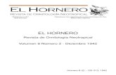 Revista El Hornero, Volumen 8, N° 2. 1942.