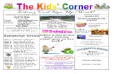 The Kid Corner September 2012