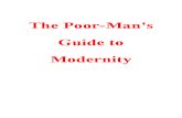 The Poor Mans Guide to Modernity