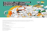 Primer on Citizen Advocacy and Desertification